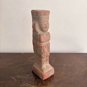 Ancient Atlantean Sculpture from Tula, Toltec Mexico, Terracotta Pottery