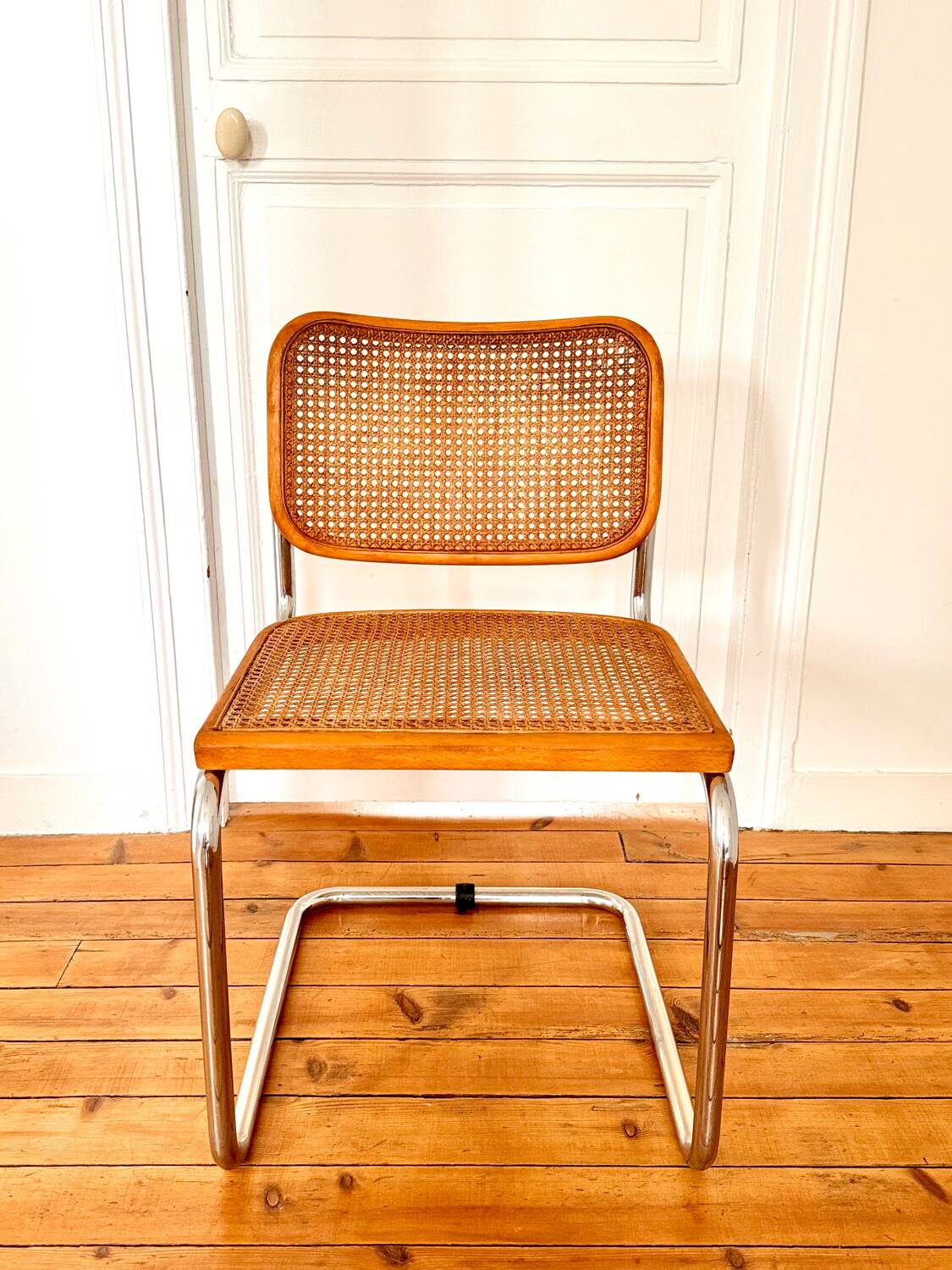 Chaise Marcel Breuer B32, made in Italy