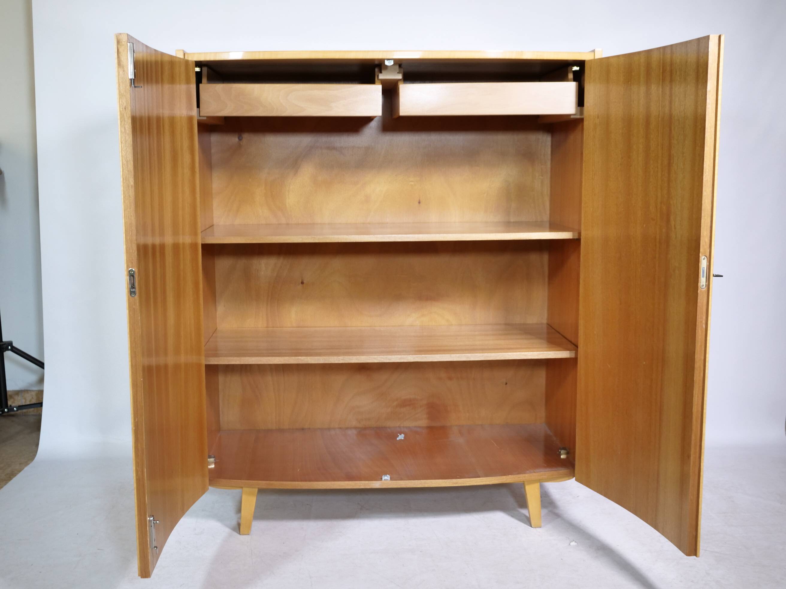 Mid-Century Design Wooden Hall Cabinet from Germany, 1960s