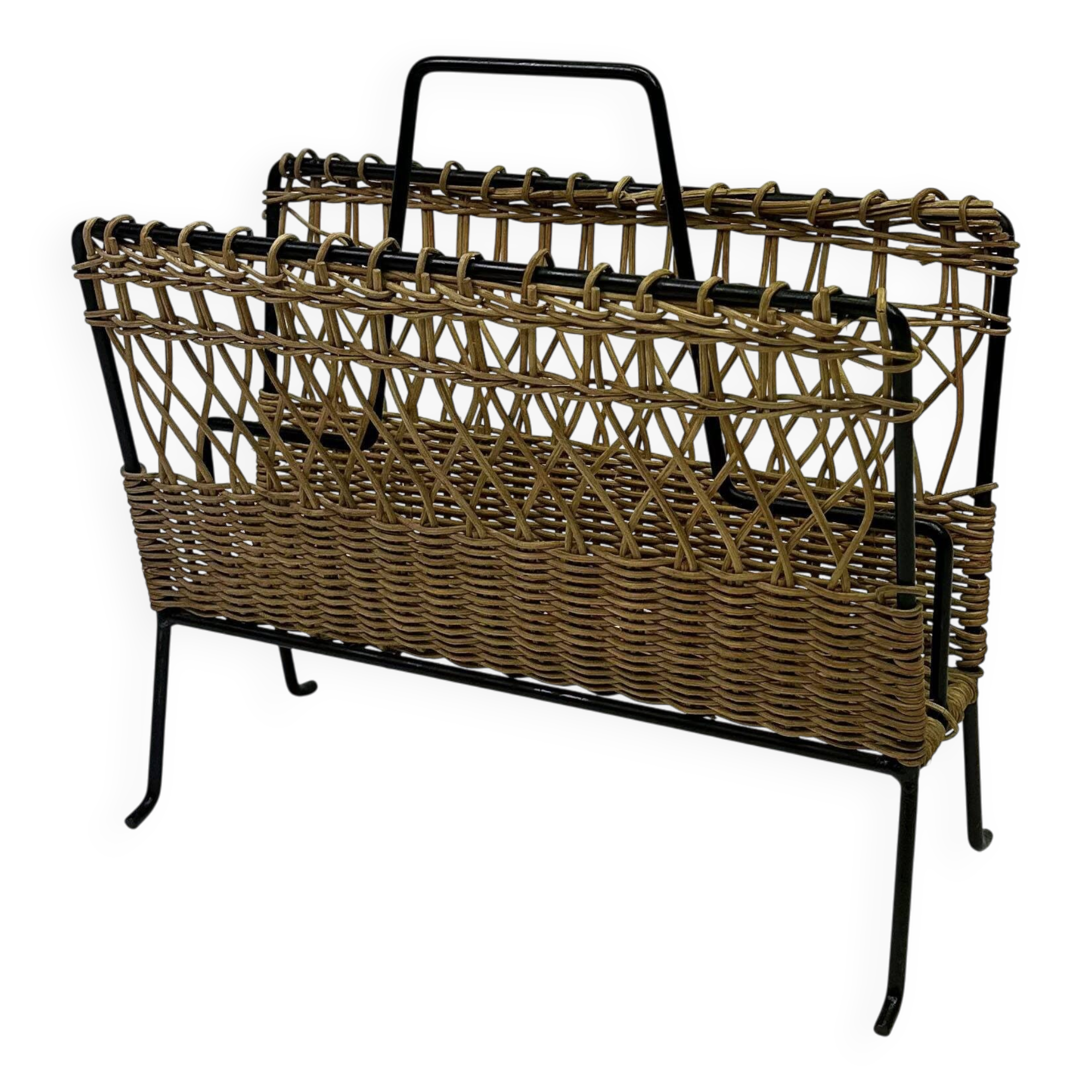 1950s Magazine holder by Raoul Guys