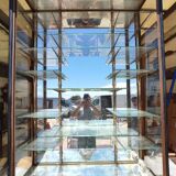 Vintage library/display cabinet mid 19th century
