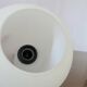 Lampe en opaline blanche 1980