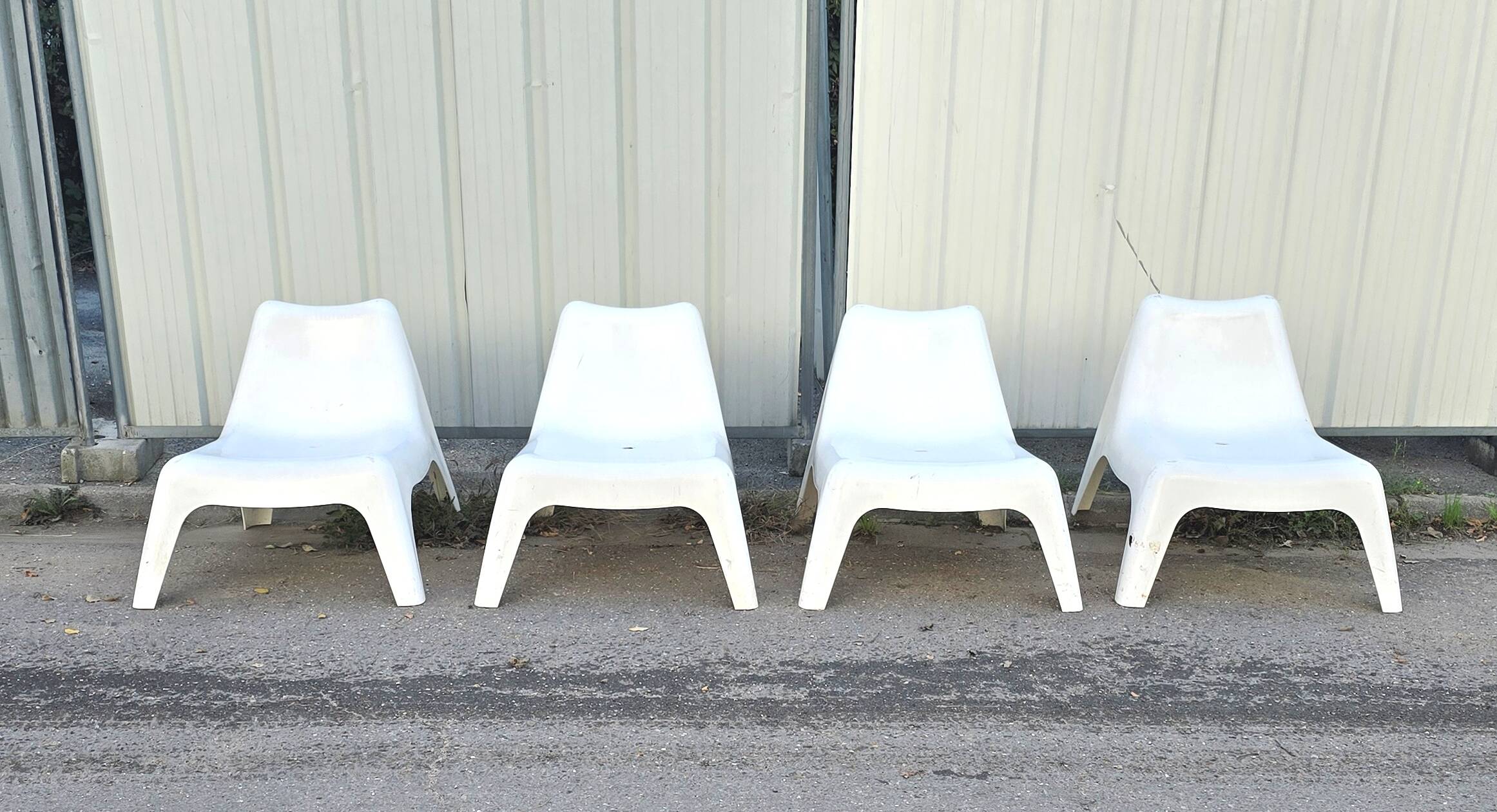 Set of 4 VAGO armchairs, Ikea