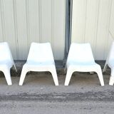 Set of 4 VAGO armchairs, Ikea