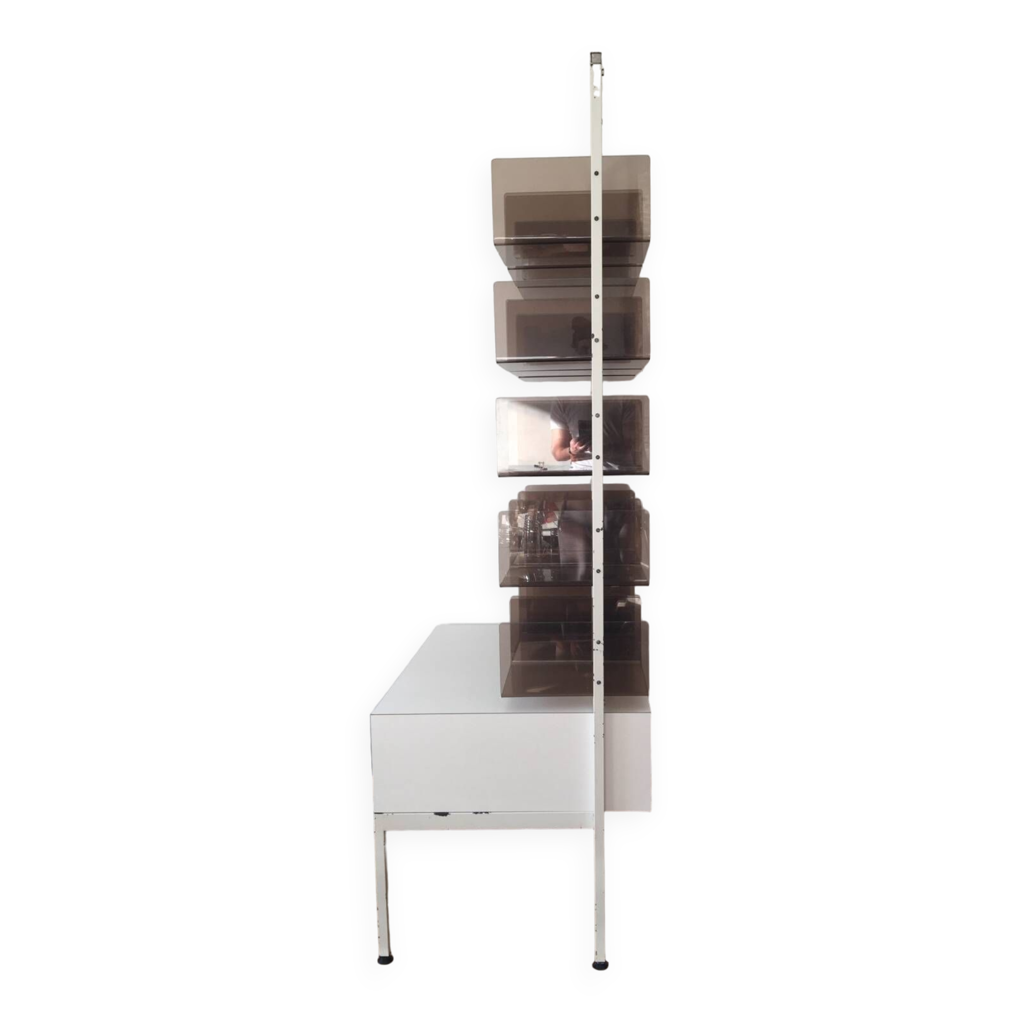 Plexiglass shelf & funky 70s