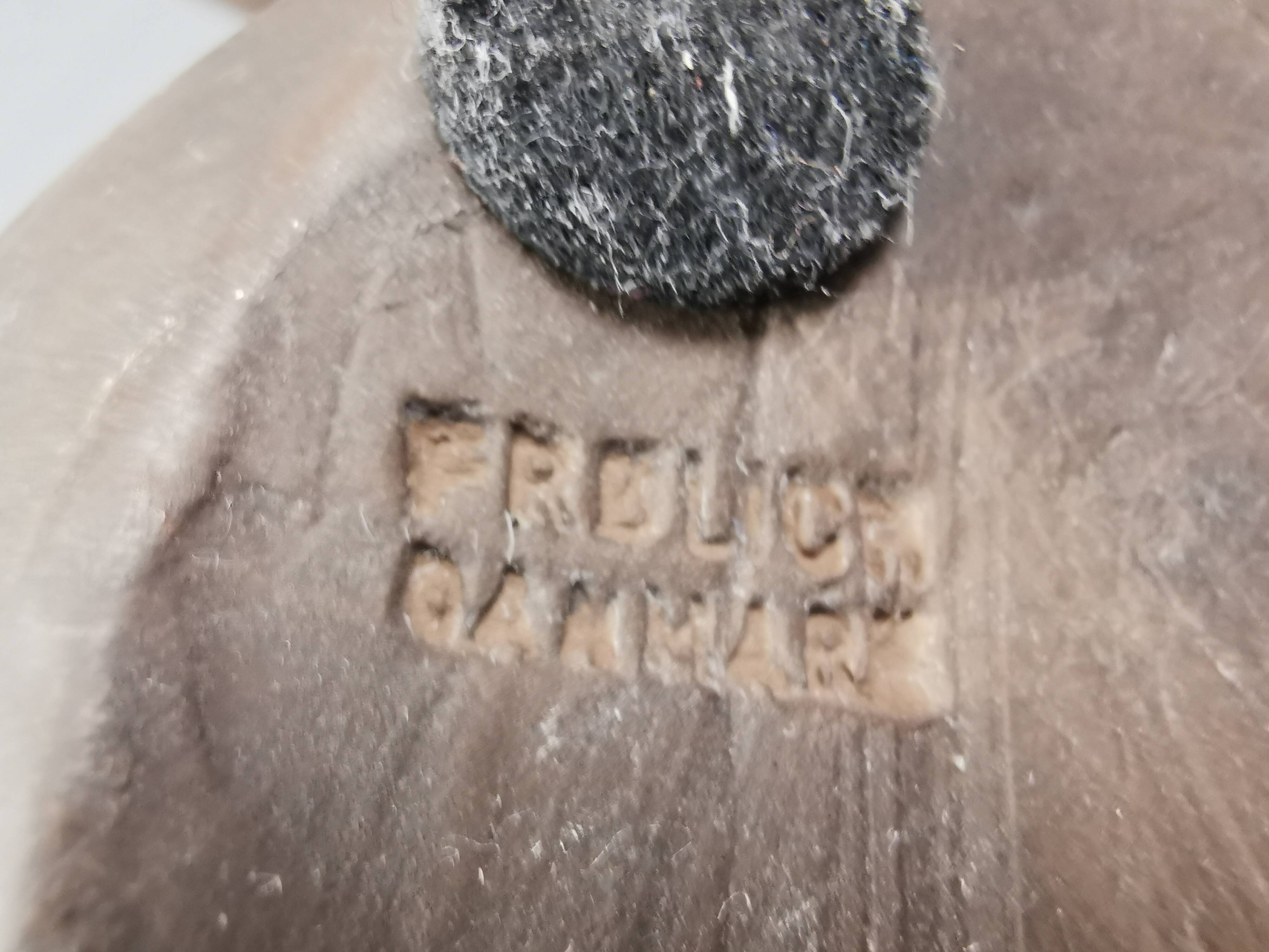 Beautiful bowl (composed of 3 bowls) with orange/red glaze inside