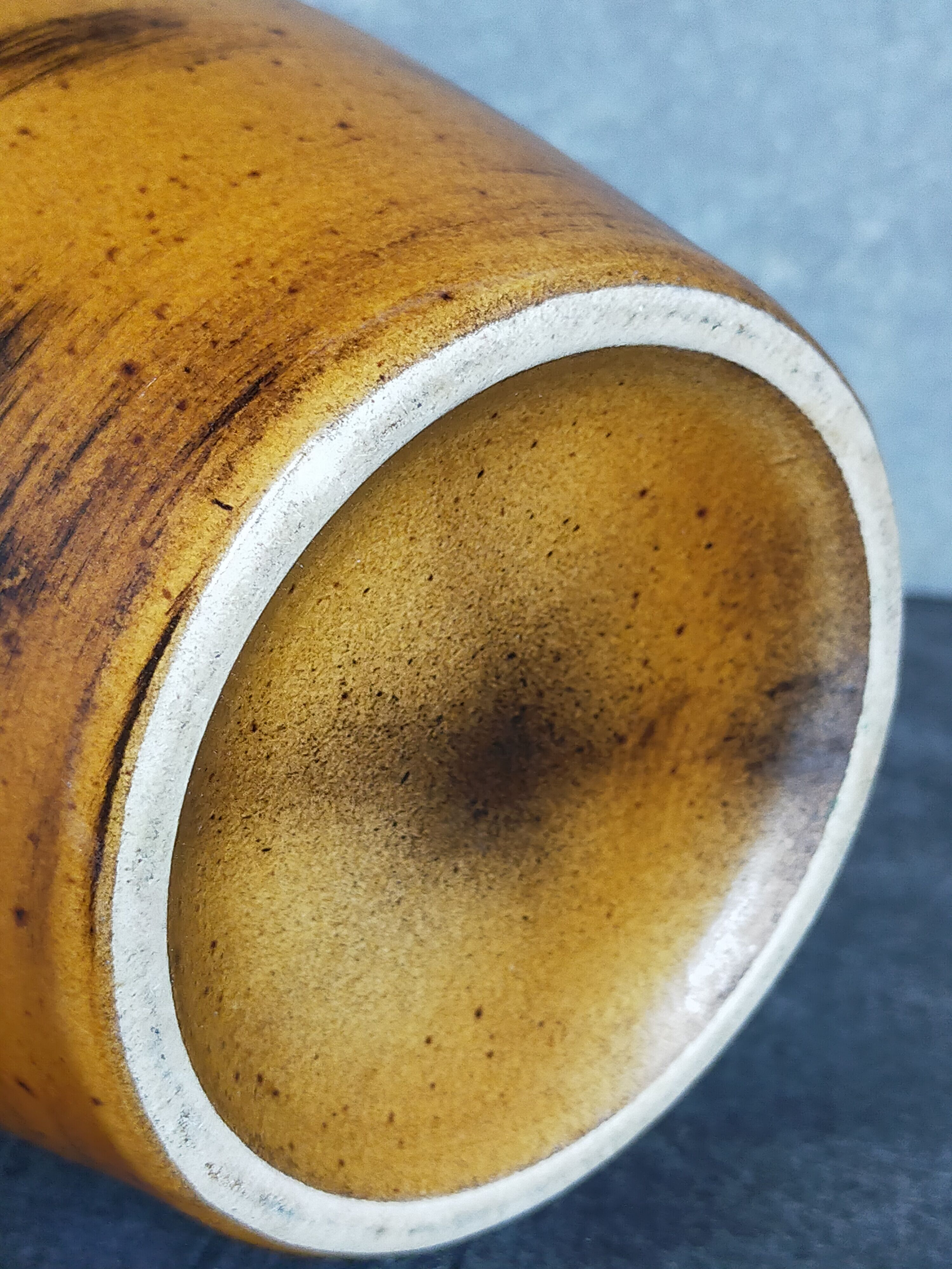 Vintage French ceramic vase 50s