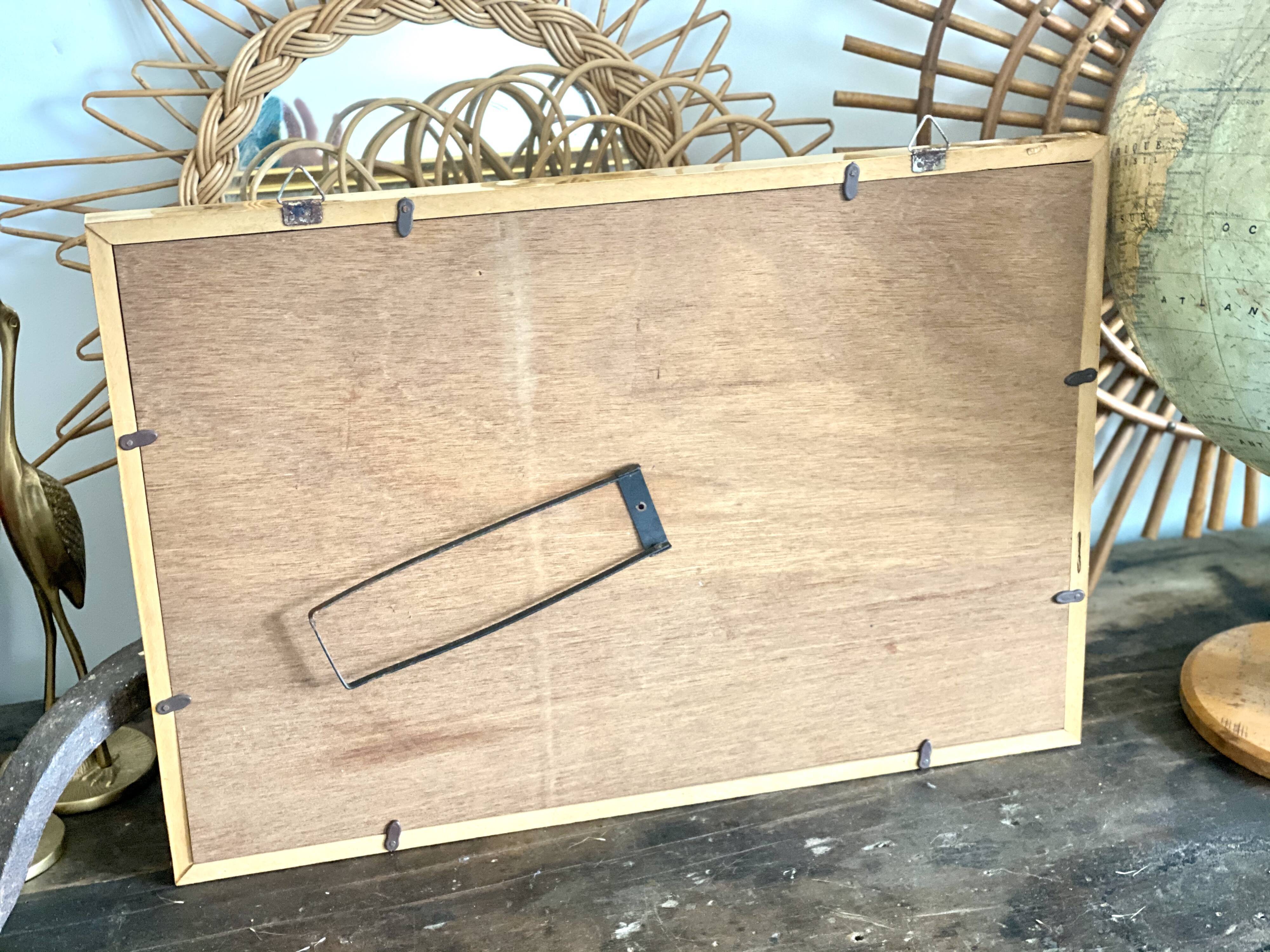 Naturalized butterfly frame