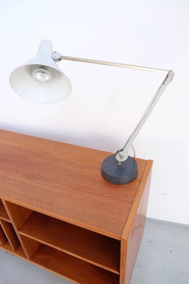 Vintage Kaiser table lamp, 1960s–70s, retro Mid-Century style.