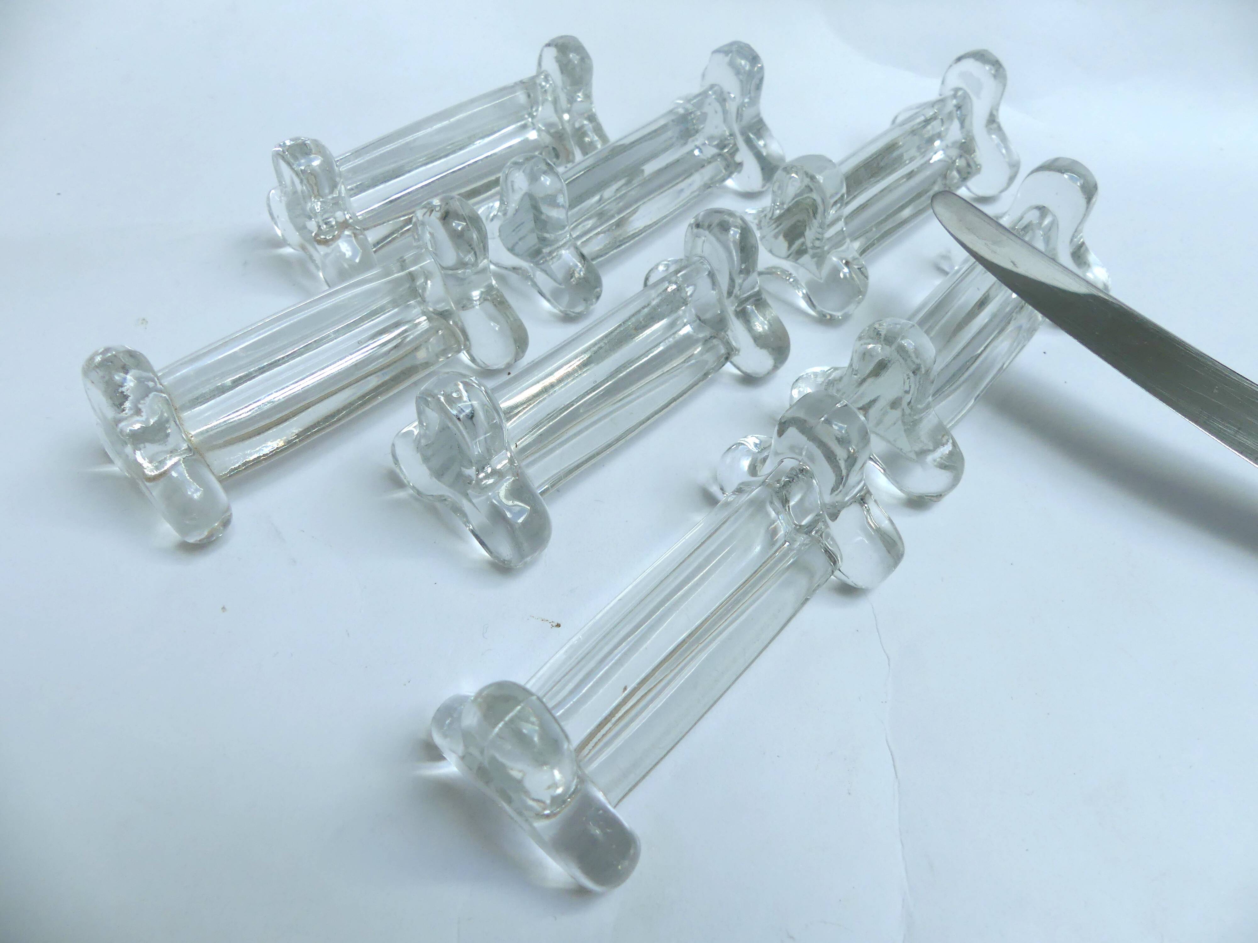 7 glass knife holders