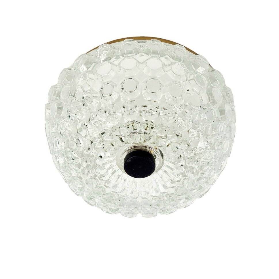 Mid-Century Bubble Glass Flush Mount/Ceiling Light from Limburg, Germany, 1960s