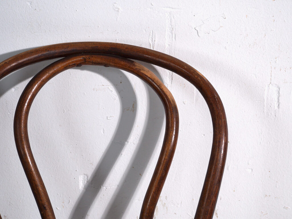 Pair of antique bentwood chairs in Thonet style – Central Europe, circa 1900