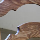 Chaises de salle à manger en chêne brutaliste danois moderne des années 1960 dans le style de Kjærnulf, ensemble.