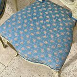 Set of 4 Louis XV style lacquered chairs