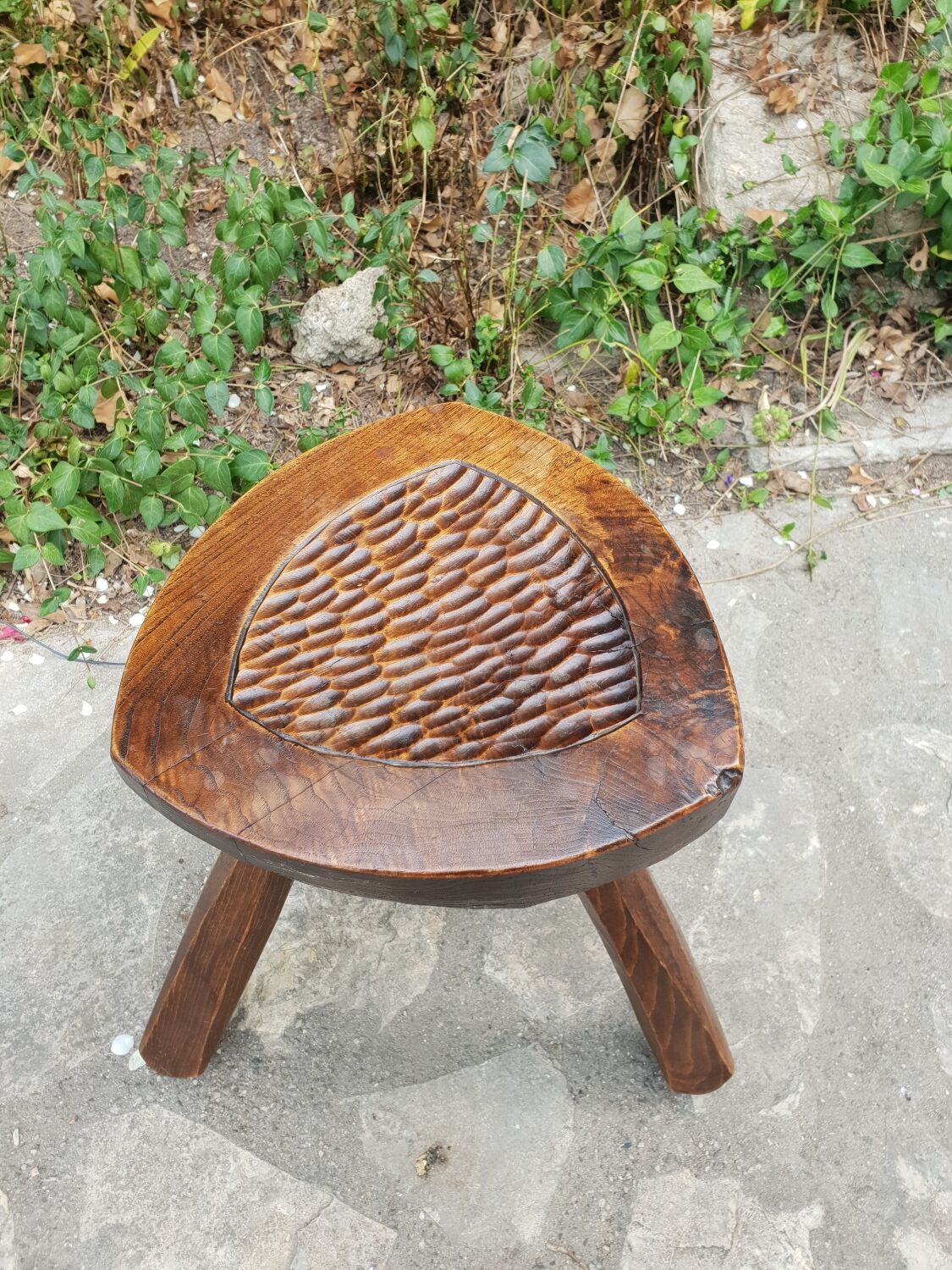 Tripod shepherd's stool 1970