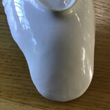 White porcelain shell ravier