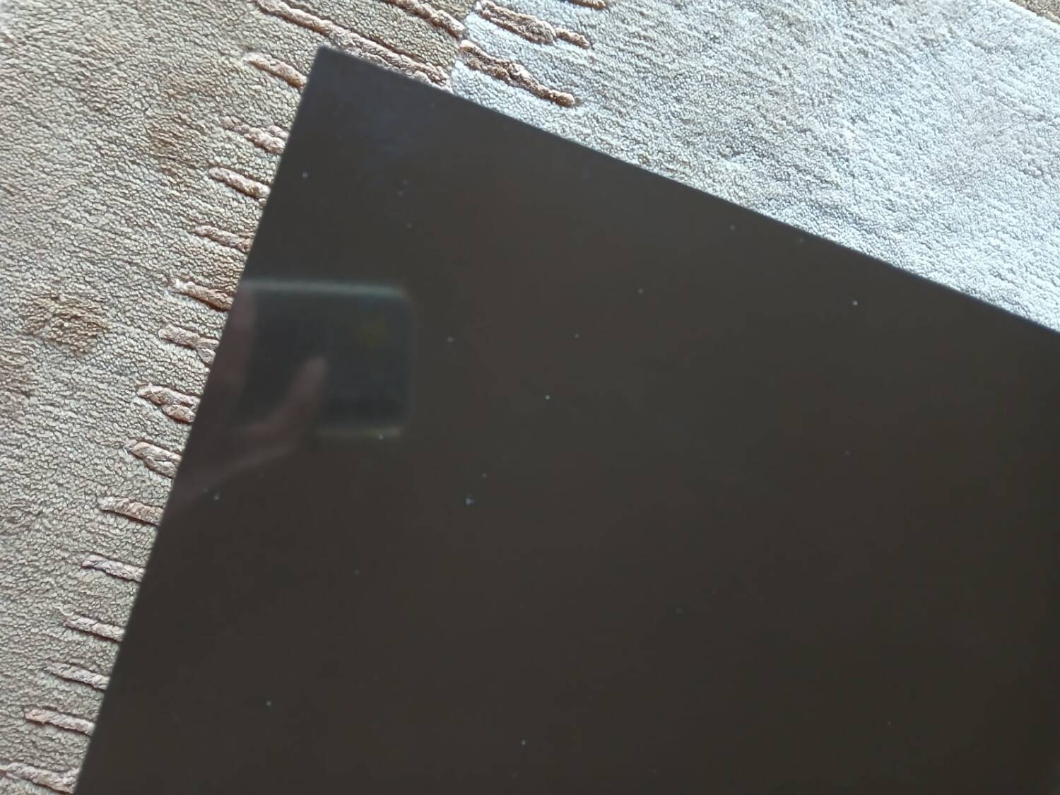 Lacquered cube coffee table – 1970s modernist design