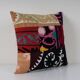 Vintage embroidered cushion cover 46x48 cm