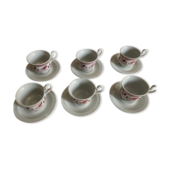 Set of 6 coffee cups