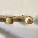 Old coat rack with 5 hooks