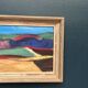 Original Swedish Oil on Canvas – “Abstract Landscape” by W. Engström – Dated 1900 – Signed – Vintage & Framed – 40 × 30 cm (23.6" x 16.5")