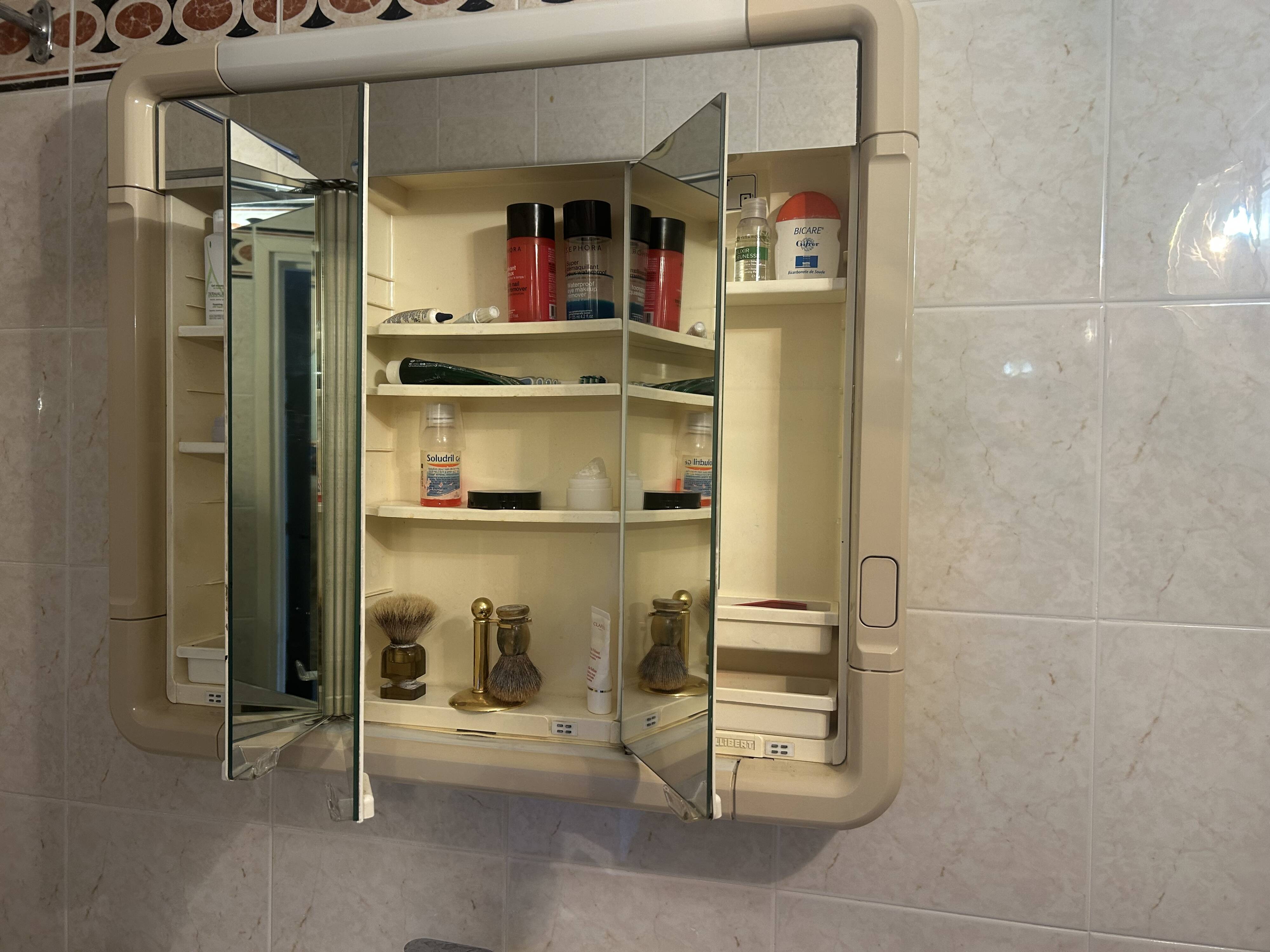 Allibert wall-mounted bathroom cabinet