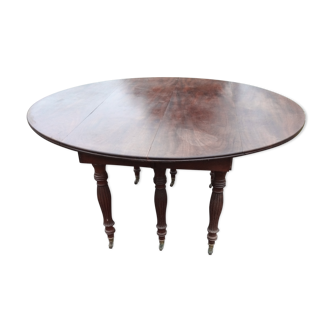 Mahogany dining table