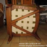 armchairs Edouard Guillerme and Chambron