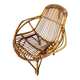Rattan armchair from the 50s/60s