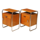 Pair of Functionalist Nightstands | 1930s–1940s