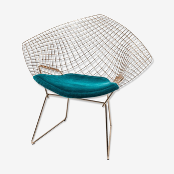 Fauteuil Diamond or 18 Carats Harry Bertoia pour Knoll International États-Unis