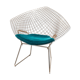 Fauteuil Diamond or 18 Carats Harry Bertoia pour Knoll International États-Unis