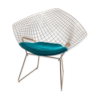 18K gold diamond chair Harry Bertoia for Knoll International USA
