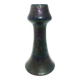 Iridescent green and purple glass paste vase – 20th century