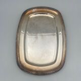 Plateau en metal argente meurgey paris poincon