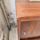 Enfilade teck XL années 60 constructiviste