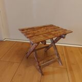 Vintage children's folding stool