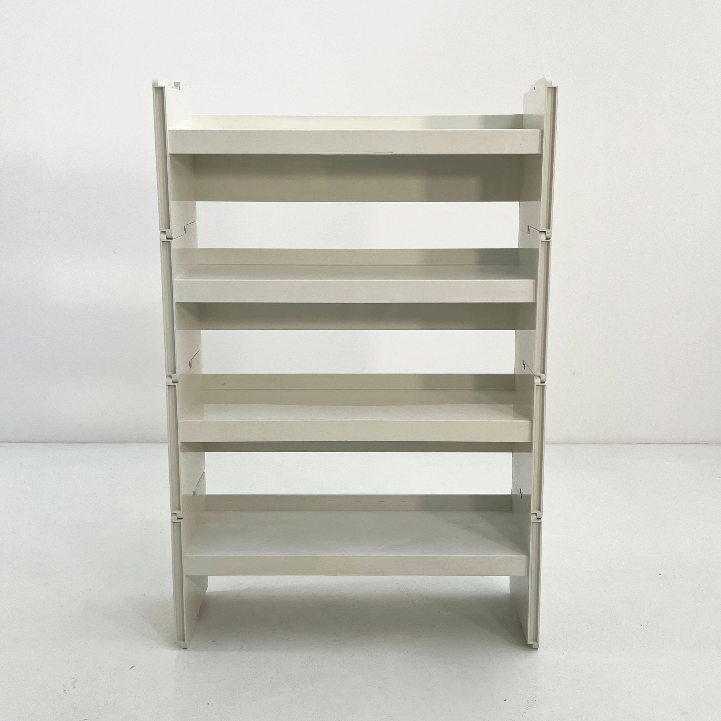 Modular white Jeep shelf by De Pas, D'Urbino & Lomazzi for BBB 1970
