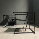 Pair of Radboud van Beekum FM62 Easy Chairs. Pastoe 1980