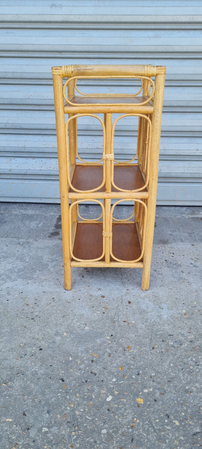 Rattan shelf 1970