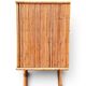 Bamboo and rattan buffet Audoux Minet