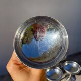 6 Rémy Letang stainless steel cups