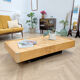Table basse vintage par Jean Claude Mahey