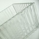 Glass cookie box and mirror tray - Art Deco style - vintage 30s