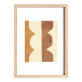 Peinture sur papier - H460 - Signée Eawy