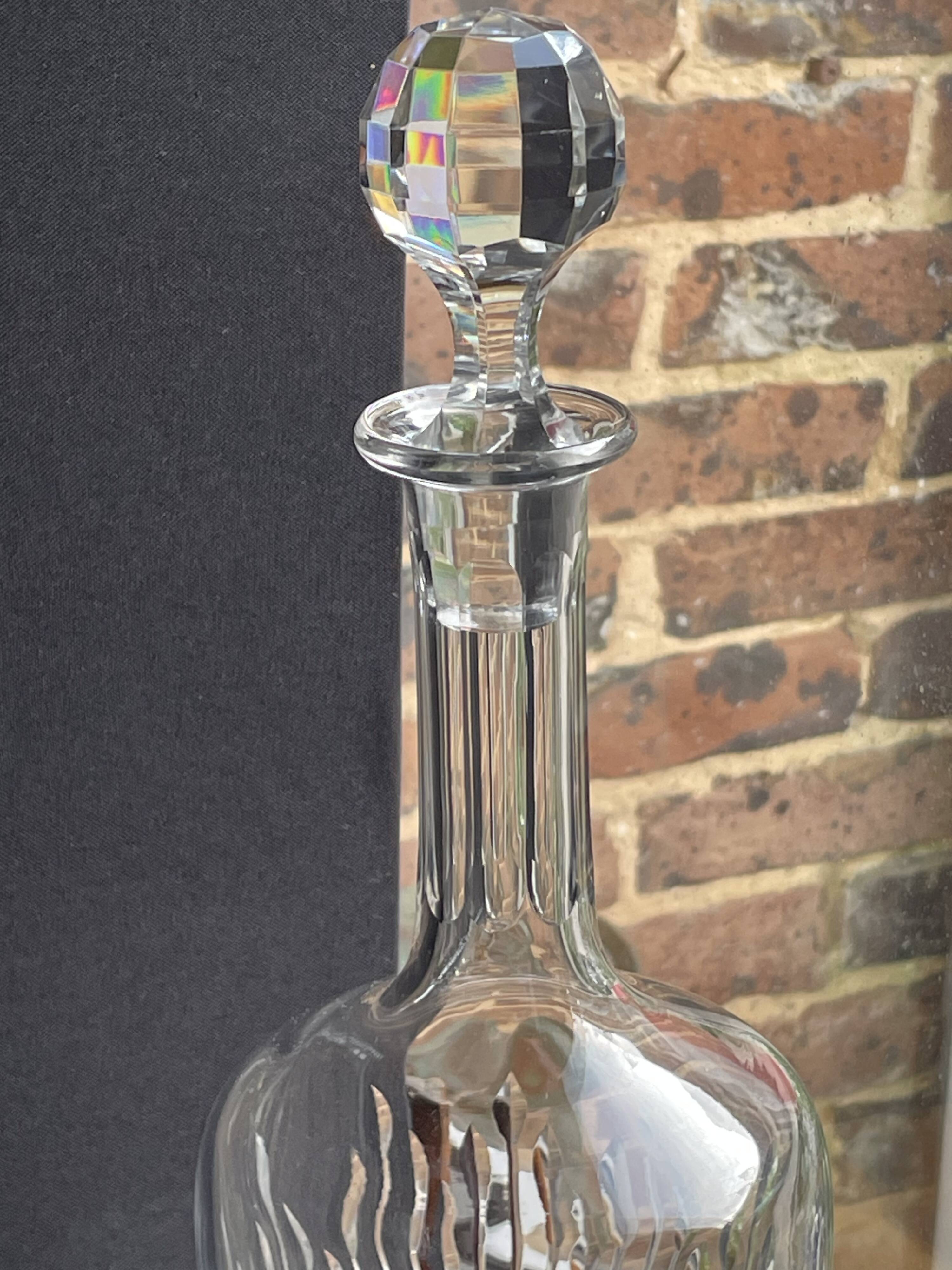 Baccarat water carafe Corneille service