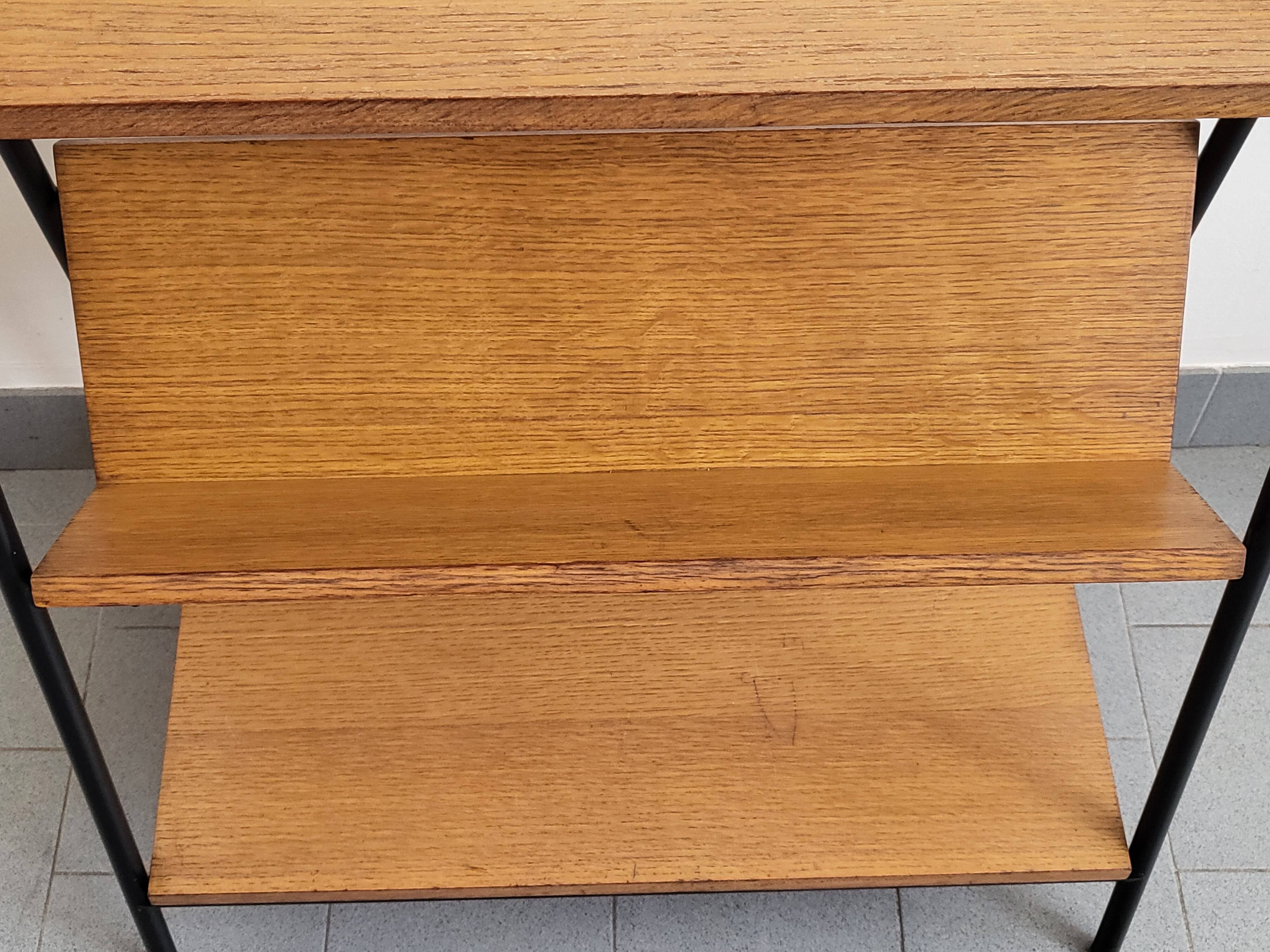 Vintage library shelf 1950