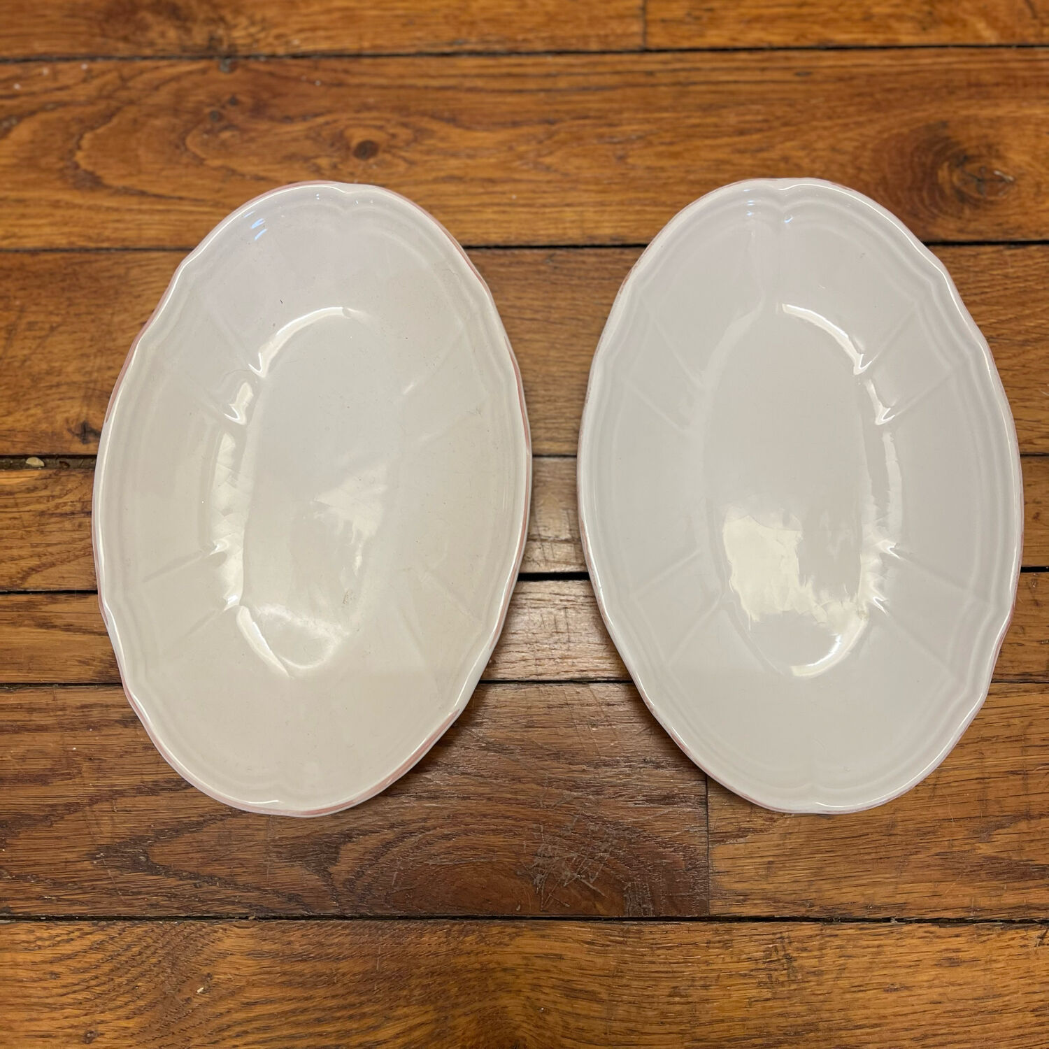 Set of vintage porcelain dishes