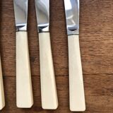 Series of six cheese knives