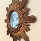 Golden sun mirror of the 70s